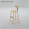Maruni マルニ木工 MARUNI COLLECTION マルニコレクション T&O ティーアンドオー T3 バースツール High メープル（C-0 ナチュラルクリア） スチールカラー：4色 デザイン：ジャスパー・モリソン