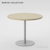 Maruni マルニ木工 MARUNI COLLECTION マルニコレクション T&O ティーアンドオー ラウンドテーブル 90 オーク 突板仕上げ（C-0 ナチュラルクリア） スチールカラー：4色 デザイン：ジャスパー・モリソン