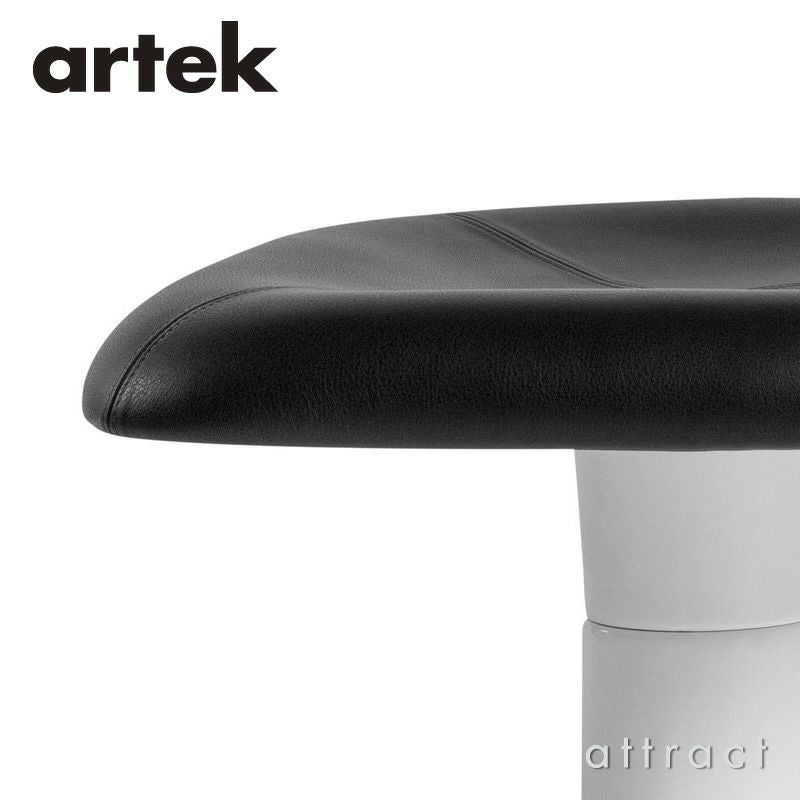 Artek アルテック KARUSELLI カルセリ ラウンジチェア 専用オットマン グラスファイバー 革張り レザー：L40 12色 デザイン：ウルヨ・クッカプロ