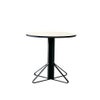 Artek アルテック KAARI TABLE カアリテーブル REB003 サイズ：Φ80cm 厚み2.4cm 天板（ホワイトグロッシーHPL・ブラックグロッシーHPL） 脚部（ブラックステインオーク） デザイン：ロナン＆エルワン・ブルレック