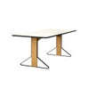  Artek アルテック KAARI TABLE カアリテーブル REB012 サイズ：160×80cm 厚み2.4cm 天板（ホワイトグロッシーHPL・ブラックグロッシーHPL） 脚部（ナチュラルオーク） デザイン：ロナン＆エルワン・ブルレック
