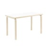 Artek アルテック TABLE 80A テーブル 80A サイズ：120×60cm 厚み 4cm カラー：３色 デザイン：アルヴァ・アアルト
