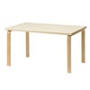 Artek アルテック TABLE 82A テーブル 82A サイズ：150×85cm 厚み 5cm カラー：３色 デザイン：アルヴァ・アアルト