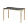 Artek アルテック TABLE 82B テーブル 82B サイズ：135×85cm 厚み 5cm カラー：３色 デザイン：アルヴァ・アアルト