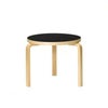 Artek アルテック TABLE 90D テーブル 90D サイズ：Φ48×44cm 厚み 3cm 3本脚 カラー：３色 デザイン：アルヴァ・アアルト