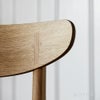 Carl Hansen & Son カール・ハンセン＆サン CH30 アームレスチェア オーク （ブラック塗装） 張座：レザー Thor