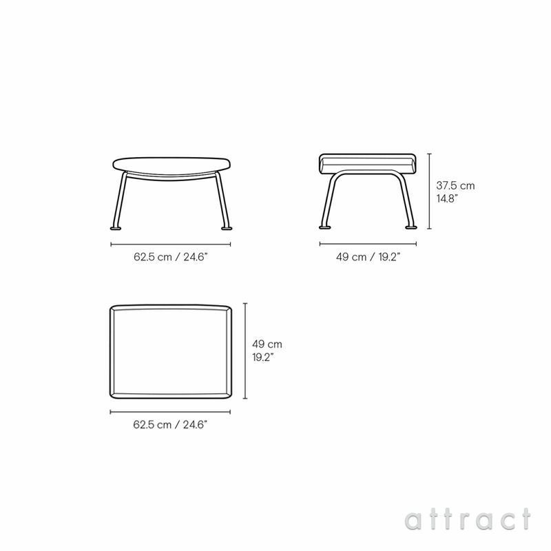 サイズ（フットスツール）