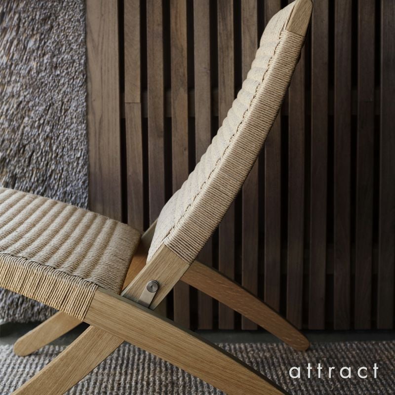 Carl Hansen & Son カールハンセン＆サン MG501 キューバチェア 折りたたみ式 フォールディングチェア オーク ペーパーコード仕様 デザイン：モーテン・グッドラー