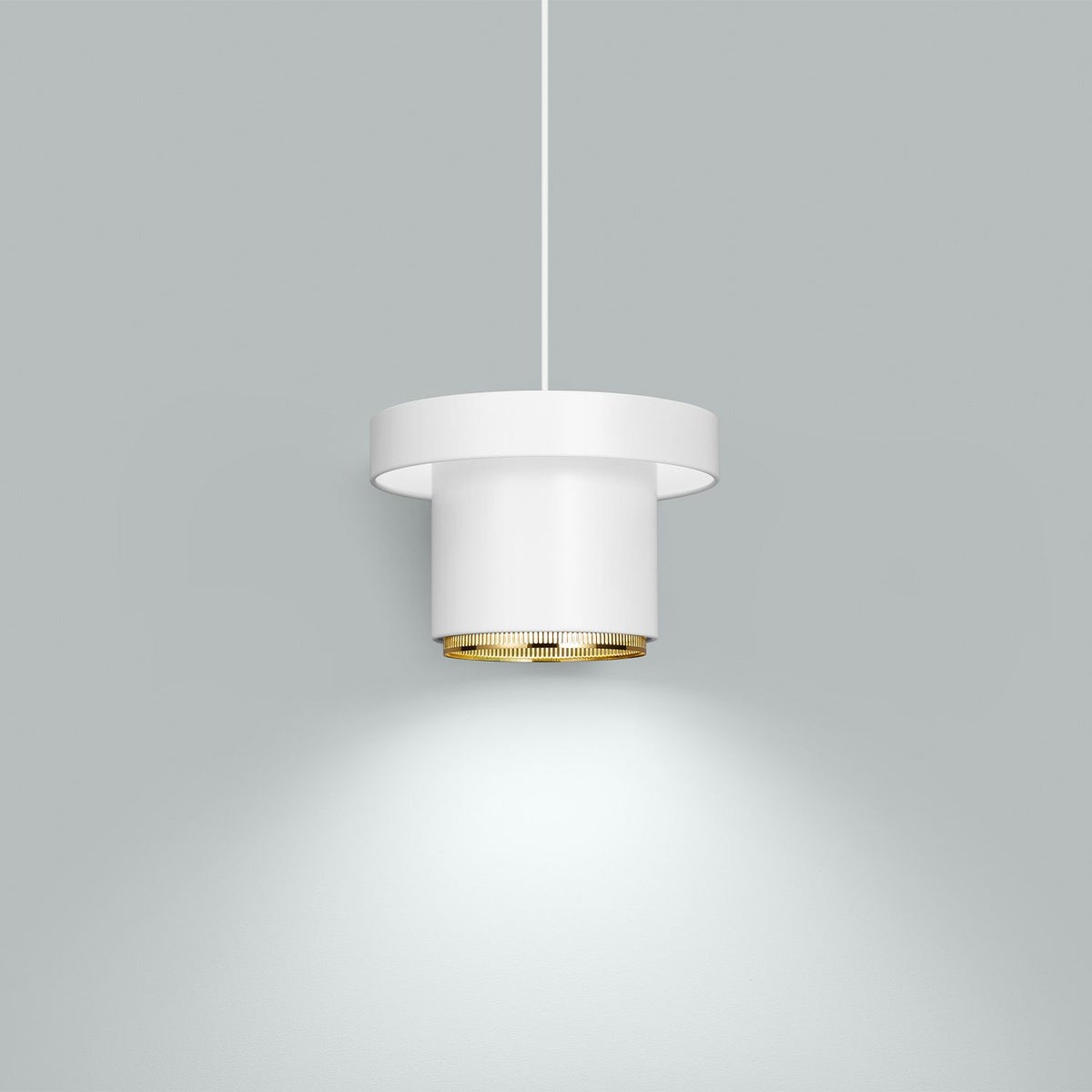 Artek アルテック A201 PENDANT LAMP ペンダントランプ カラー：ホワイト デザイン：アルヴァ・アアルト
