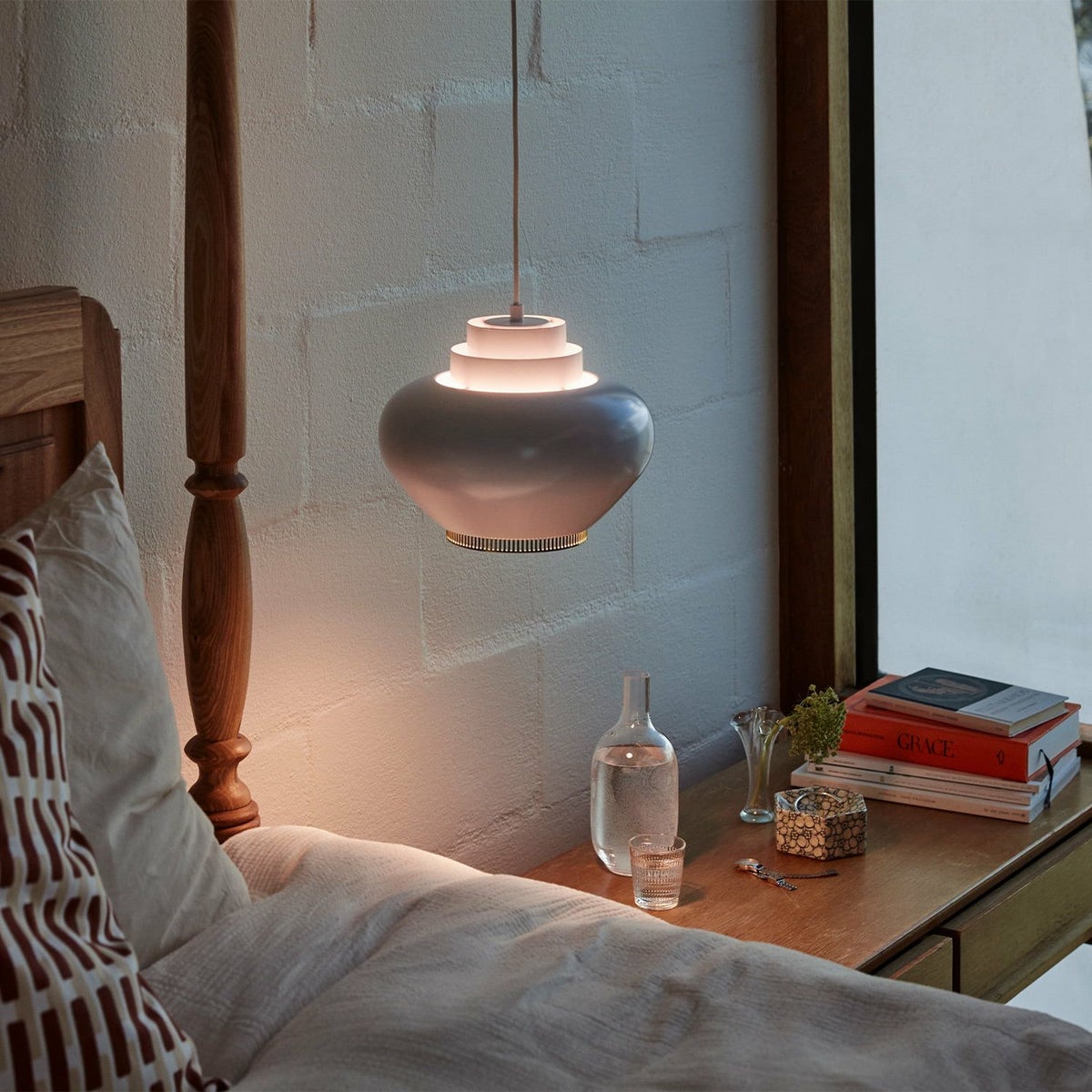 Artek アルテック A333 PENDANT LAMP ペンダントランプ TURNIP ターニップ カブ カラー：ホワイト デザイン：アルヴァ・アアルト