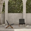Carl Hansen & Son カールハンセン＆サン MG501 Outdoor アウトドア 屋外用 キューバチェア 折りたたみ式 フォールディングチェア チーク 無塗装仕上げ フラットロープ仕様 デザイン：モーテン・グッドラー
