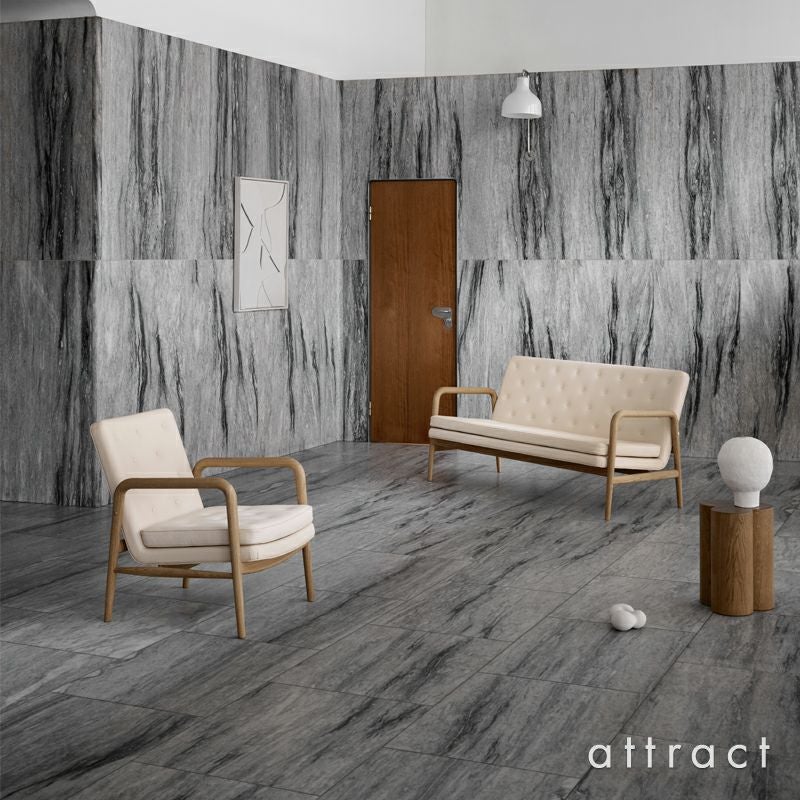 Carl Hansen & Son カール・ハンセン＆サン Foyer Series フォイエ シリーズ VLA77 ソファ 2P オーク オイル仕上げ レザー：Sif（シフ） デザイン：ヴィルヘルム・ラウリッツェン