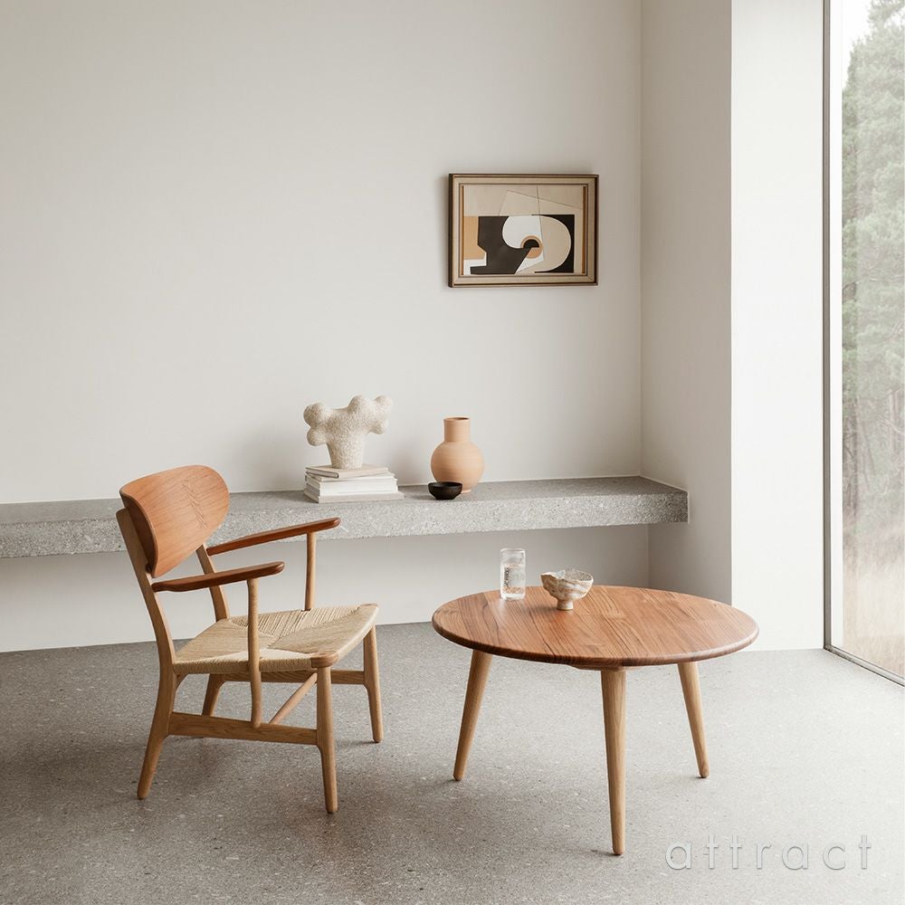 Carl Hansen & Son カール・ハンセン＆サン CH008 コーヒーテーブル サイズ：Φ78cm×H44cm