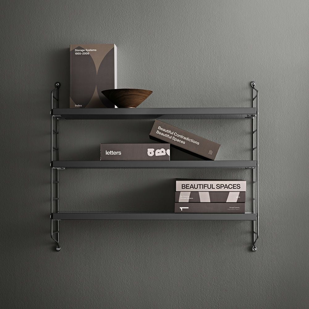 String Pocket ストリング ポケット ウォールシェルフ カラー：全11色 3段 デザイン：ニルス・ストリニング