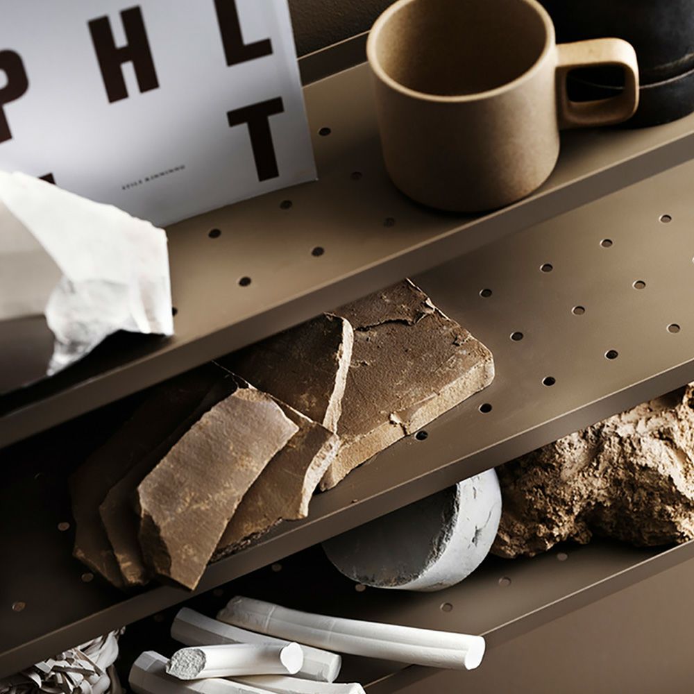 String Pocket Metal ストリング ポケット メタル ウォールシェルフ カラー：全5色 3段 デザイン：ニルス・ストリニング