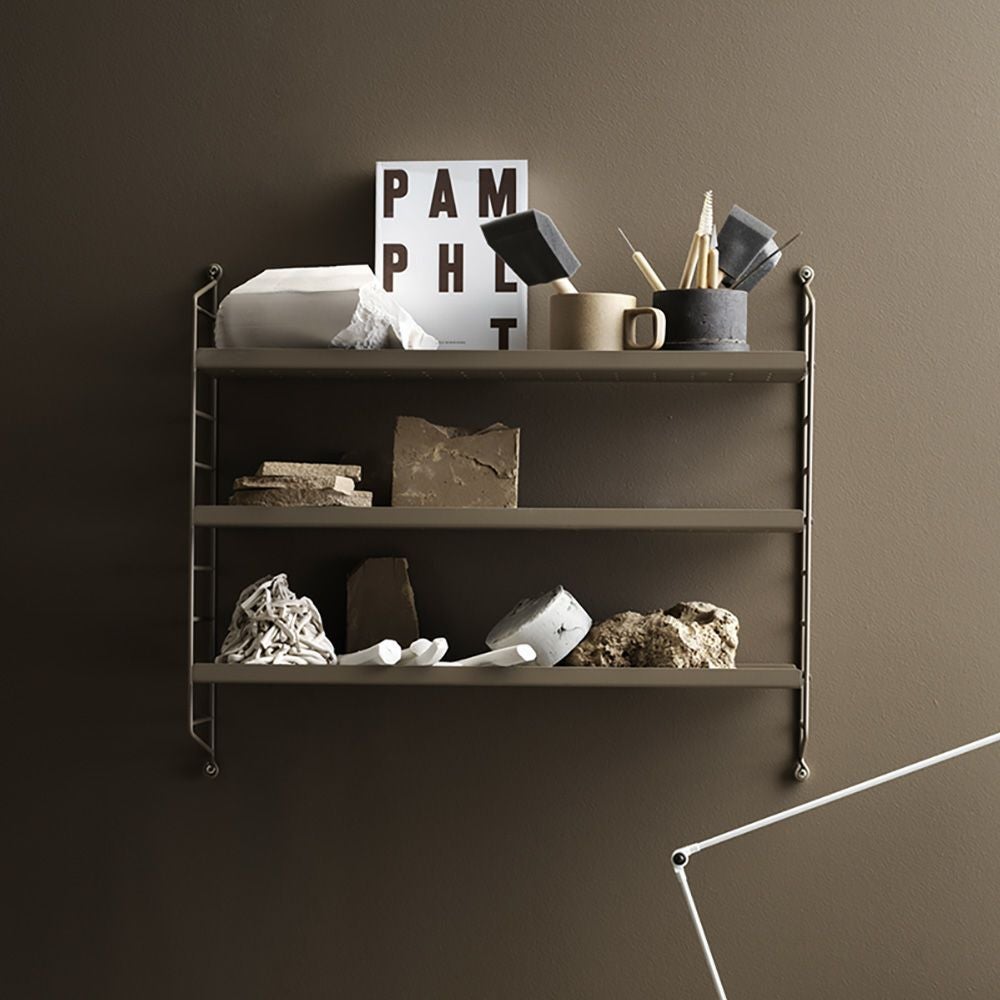 String Pocket Metal ストリング ポケット メタル ウォールシェルフ カラー：全5色 3段 デザイン：ニルス・ストリニング