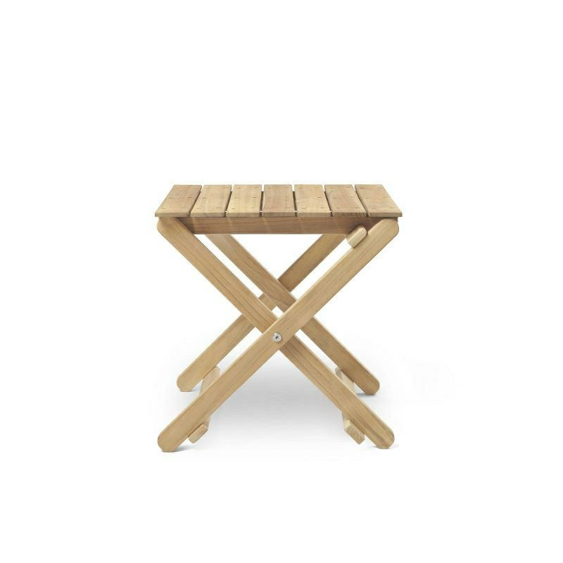 Carl Hansen & Son カール・ハンセン＆サン Deck Chair Series デッキチェアシリーズ BM5868 折りたたみ式 サイドテーブル チーク 無塗装仕上げ デザイン：ボーエ・モーエンセン