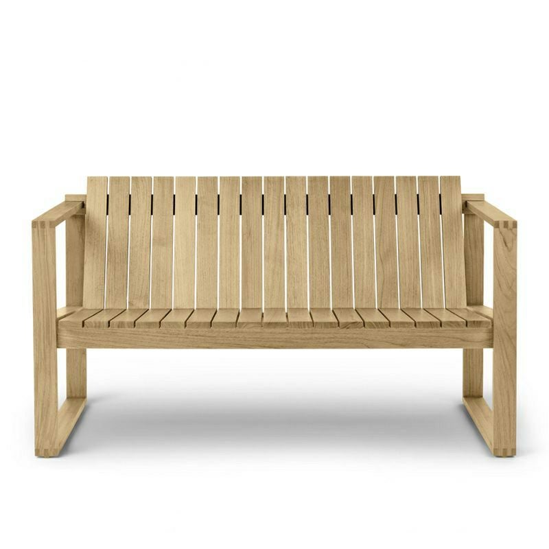 Carl Hansen & Son カール・ハンセン＆サン Indoor-Outdoor Series インドア アウトドアシリーズ BK12 屋内外両用 ラウンジソファ チーク 無塗装仕上げ デザイン：ボーディル・ケア