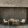 Carl Hansen & Son カール・ハンセン＆サン Indoor-Outdoor Series インドア アウトドアシリーズ BK12 屋内外両用 ラウンジソファ チーク 無塗装仕上げ デザイン：ボーディル・ケア