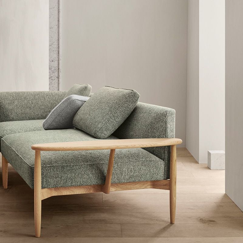 Carl Hansen & Son カール・ハンセン＆サン E310 Embrace Sofa エンブレイス ソファ オーク オイル仕上げ Moss モス（003） デザイン：Eoos イーオス