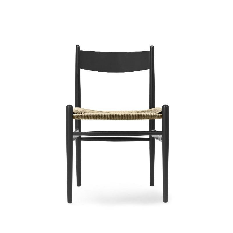 Carl Hansen & Son カール・ハンセン＆サン CH36 チェア ビーチ （ブラック塗装） ナチュラルペーパーコード デザイン：ハンス・J・ウェグナー