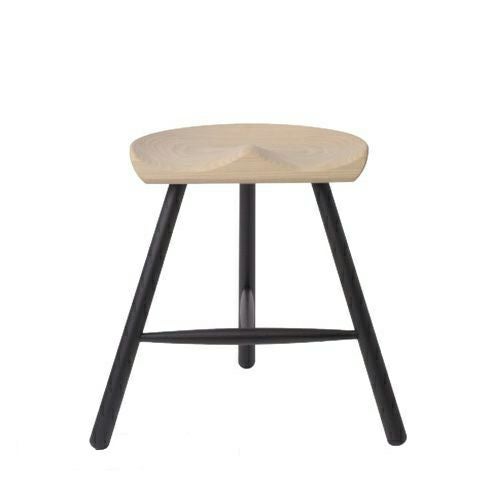 WERNER ワーナー Shoemaker Chair No.49 Black Frame シューメーカーチェア No.49 ブラックフレーム スツール シートカラー：ナチュラル ベースカラー：ブラック デザイン：ラーズ・ワーナー