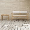 Carl Hansen & Son カール・ハンセン＆サン AH アウトドアシリーズ AH Outdoor Series ラウンジソファ ベンチ AH701 チーク　無塗装仕上げ アウトドア 屋外 デザイン：アルフレッド・ホーマン