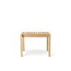 Carl Hansen & Son カール・ハンセン＆サン AH アウトドアシリーズ AH Outdoor Series サイドテーブル スツール AH911 チーク　無塗装仕上げ アウトドア 屋外 デザイン：アルフレッド・ホーマン