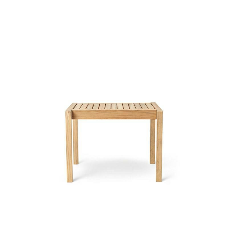 Carl Hansen & Son カール・ハンセン＆サン AH アウトドアシリーズ AH Outdoor Series サイドテーブル スツール AH911 チーク　無塗装仕上げ アウトドア 屋外 デザイン：アルフレッド・ホーマン
