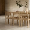 Carl Hansen & Son カール・ハンセン＆サン AH アウトドアシリーズ AH Outdoor Series ダイニングテーブル 屋外用 W203cm AH901 チーク　無塗装仕上げ アウトドア デザイン：アルフレッド・ホーマン