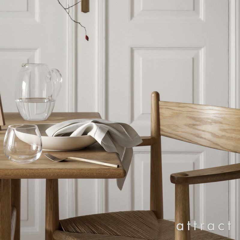 Carl Hansen & Son カール・ハンセン＆サン CH37 アームチェア オーク （オイルフィニッシュ） ナチュラルペーパーコード デザイン：ハンス・J・ウェグナー