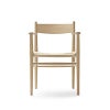 Carl Hansen & Son カール・ハンセン＆サン CH37 アームチェア オーク （クリアラッカー塗装） ナチュラルペーパーコード デザイン：ハンス・J・ウェグナー