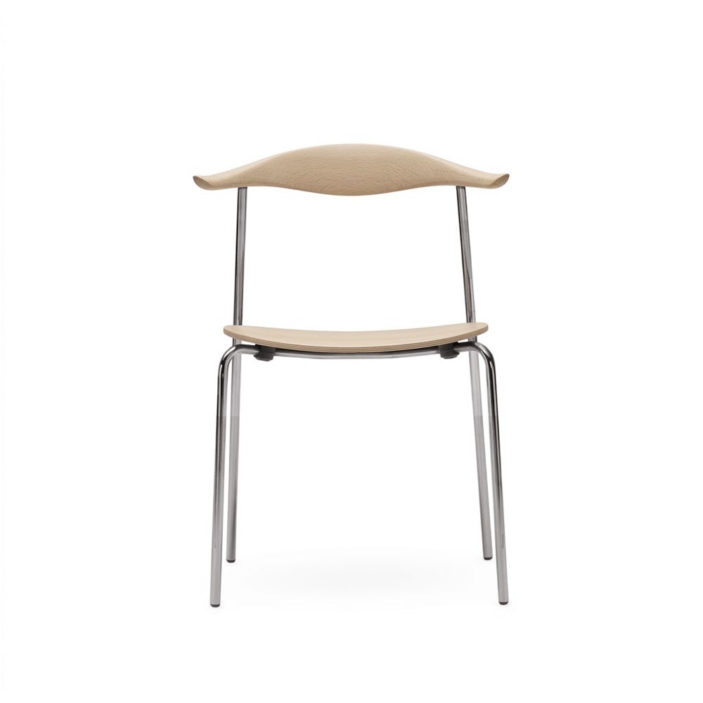 Carl Hansen & Son カール・ハンセン＆サン CH88T ビーチ （ソープフィニッシュ） ステンレスフレーム