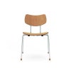 Carl Hansen & Son カール・ハンセン＆サン VLA26T VEGA CHAIR ヴェガチェア オーク ラッカー仕上げ 板座 脚部：クロームメッキ デザイン：ヴィルヘルム・ラウリッツェン