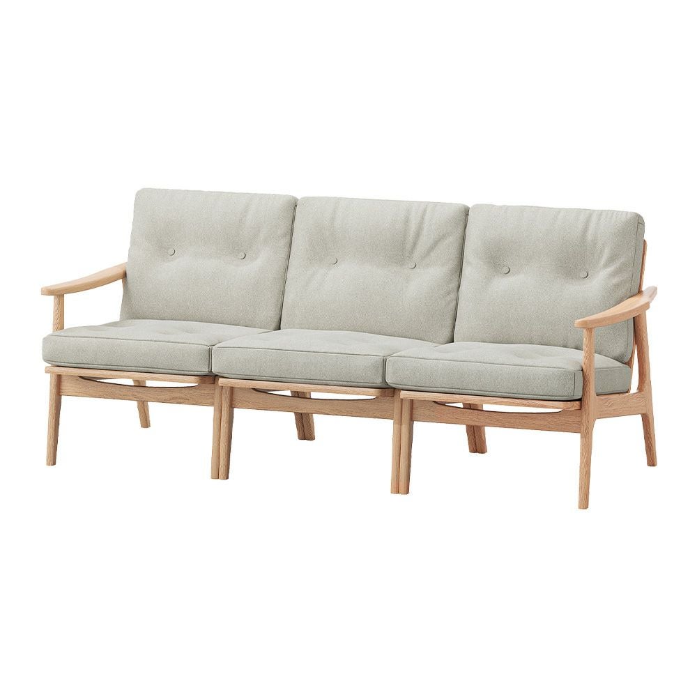 maruni マルニ木工 maruni60 マルニ60 フレームチェア 3シーター アームチェア 3人掛けソファ オーク（ウレタン樹脂塗装）