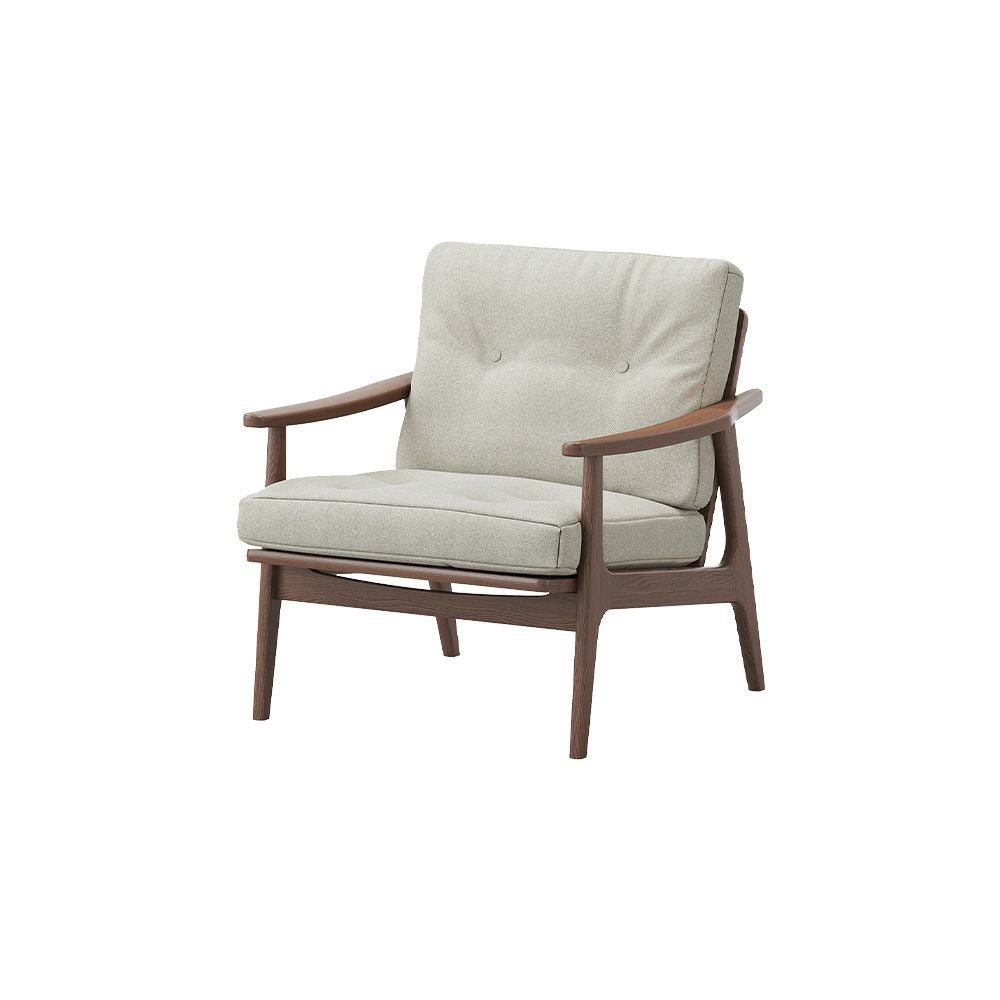 maruni マルニ木工 maruni60 マルニ60 フレームチェア ワイド 1シーター アームチェア 両肘タイプ ウォルナット（ウレタン樹脂塗装）