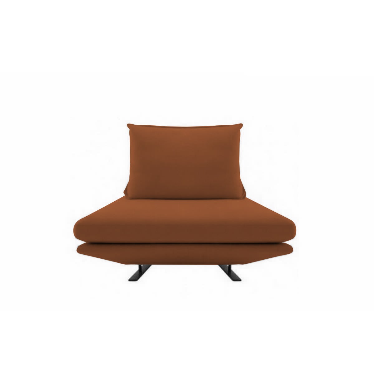 ligne roset リーンロゼ ROSETPrado ロゼプラド 1P ソファ 1人掛け ファブリック：Mランク 背クッション：1点セット デザイン：クリスチャン・ウェルナー