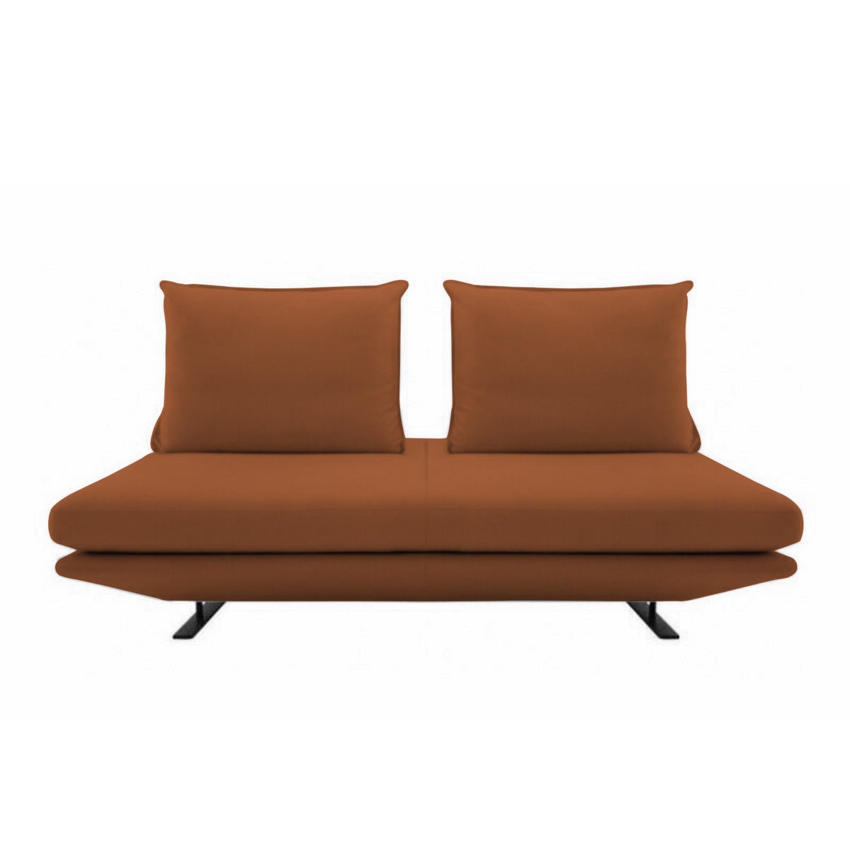ligne roset リーン・ロゼ ROSETPrado ロゼプラド 2P ソファ 2人掛け ファブリック：Mランク（ウルトラスエード NU ヌー） 背クッション：2点セット デザイン：クリスチャン・ウェルナー