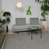 ligne roset リーン・ロゼ ROSETPrado ロゼプラド 2P ソファ 2人掛け ファブリック：Mランク（ウルトラスエード NU ヌー） 背クッション：2点セット デザイン：クリスチャン・ウェルナー