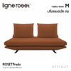 ligne roset リーン・ロゼ ROSETPrado ロゼプラド 2P ソファ 2人掛け ファブリック：Mランク（ウルトラスエード NU ヌー） 背クッション：2点セット デザイン：クリスチャン・ウェルナー