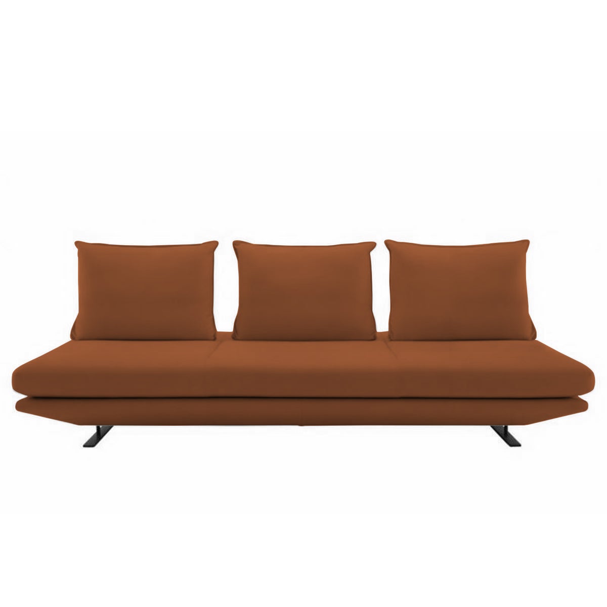 ligne roset リーン・ロゼ ROSETPrado ロゼプラド 3P ソファ 3人掛け ファブリック：Mランク（ウルトラスエード NU ヌー） 背クッション：3点セット デザイン：クリスチャン・ウェルナー