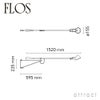 FLOS フロス MOD. 265 SMALL モデル スモール ウォールランプ アーム可動式 ブラケット カラー：3色 デザイン：パオロ・リザット