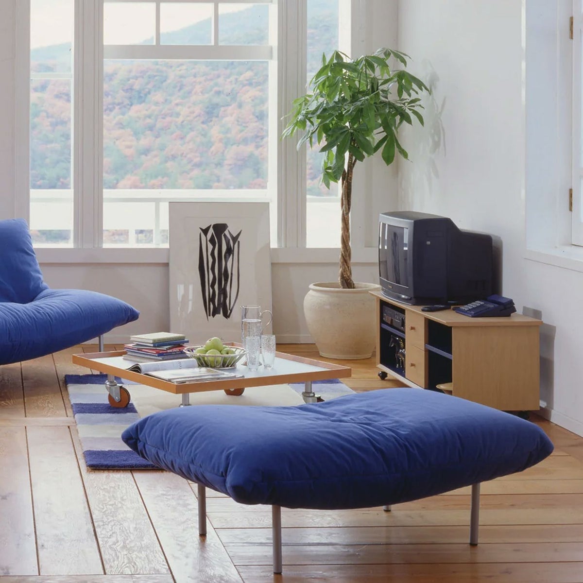 ligne roset リーン・ロゼ ROSETCalin type-2 ロゼカラン タイプ2 パフ オットマンソファ ファブリック：Iランク ベース：スチールレッグ 張り込みタイプ デザイン：パスカル・ムールグ