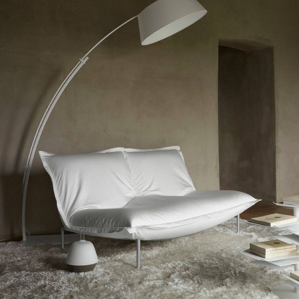 ligne roset リーン・ロゼ ROSETCalin type-1 ロゼカラン タイプ1 2P ソファ 2人掛け ファブリック：Iランク ベース：スチールレッグ カバーリングタイプ リクライニング付き デザイン：パスカル・ムールグ