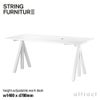 String Furniture ストリングファニチャー Works ワークス 電動 昇降式ワークデスク サイズ：1400×780mm カラー：5色 デザイン：ビヨーン・ダールストローム＆アンナ・フォン・フェーヴェン