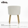 Vitra ヴィトラ Mikado ミカド サイドチェア アルミダイキャストベース （カラー：4色） ウッドベース（カラー：2色） プレミアムレザー：L50（Leather） デザイン：バーバー・オズガビー