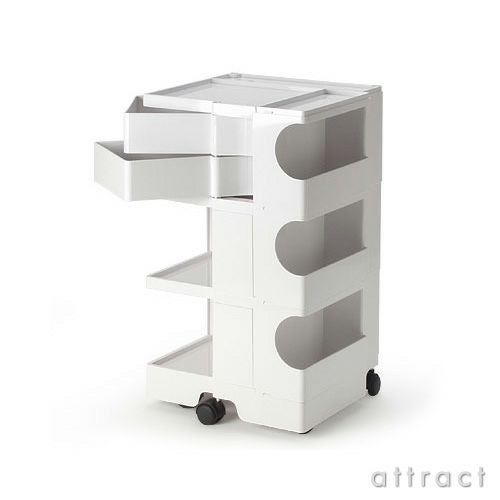 B-LINE ビーライン Boby Wagon ボビーワゴン 3段2トレイ カラー：6色 デザイン：ジョエ・コロンボ