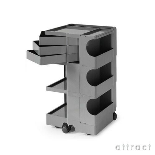 B-LINE ビーライン Boby Wagon ボビーワゴン 3段3トレイ カラー：6色 デザイン：ジョエ・コロンボ