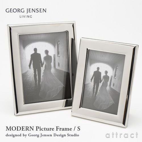GEORG JENSEN ジョージ・ジェンセン MODERN Picture Frame モダン ピクチャーフレーム Sサイズ ステンレス製 デザイン：G.J design Studeio