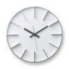 Lemnos レムノス edge clock エッジクロック AZ-0115 ウォールクロック Lサイズ Φ350mm カラー：3色 デザイン：AZUMI